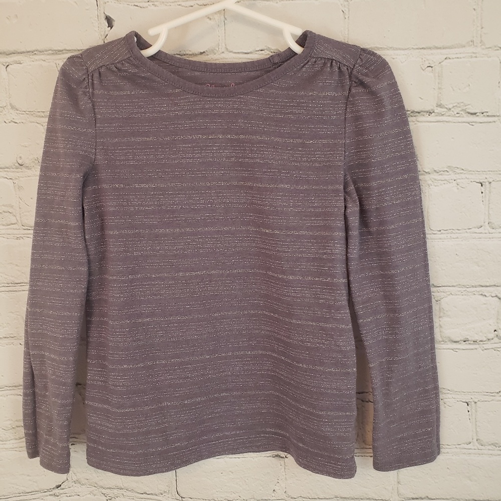 5/$30 Cherokee 5T Gray & Silver L/S T-Shirt